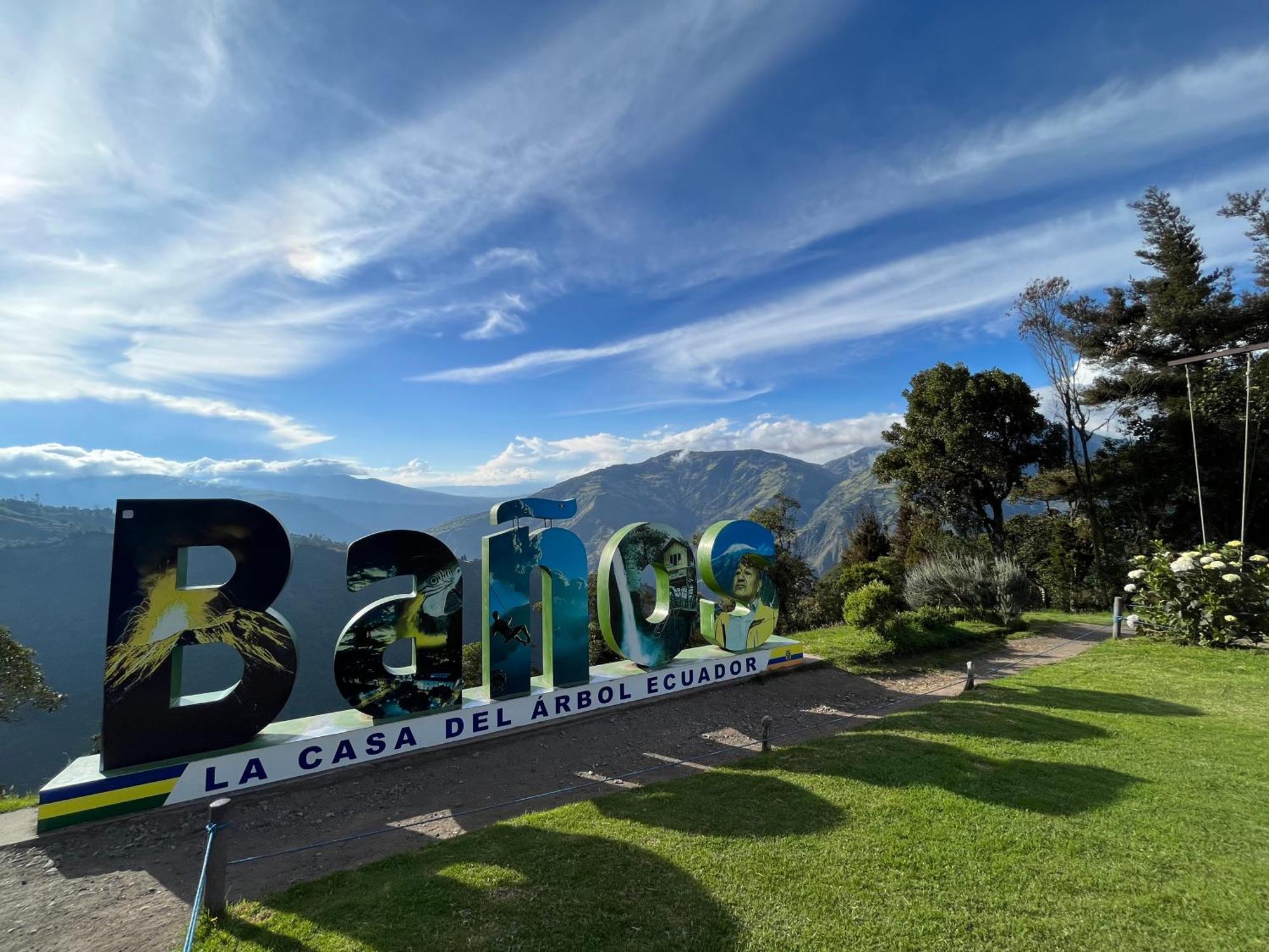 Premium Holiday Cabin - Spectacular Tungurahua Volcano View Baños Eksteriør bilde